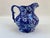 Vintage English Victoria Ware Ironstone Blue & White Pitcher For Sale In Boston - Image 6 of 8