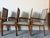 Brown 1970s Mid-Century Modern Dillingham Arm Dining Chairs – Set of 6 For Sale - Image 8 of 17