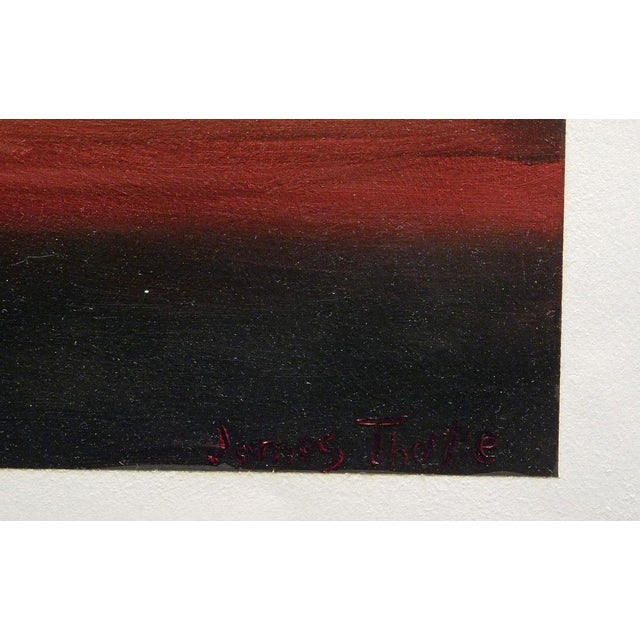 2000 - 2009 James Thorpe Cypress Morning Hand Signed Acrylic Landscape For Sale - Image 5 of 6