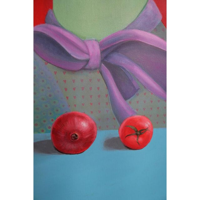 Early 21st Century Natasha Lelenco, The Two Ones, 2024, Acrylic on Canvas For Sale - Image 5 of 10