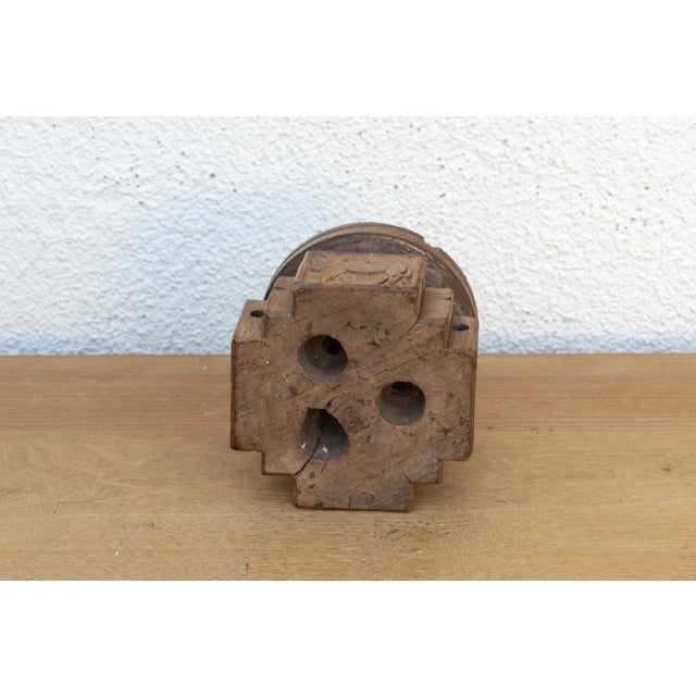 Early 20th Century Antique Indian Nandi Seed Artifact For Sale - Image 5 of 6