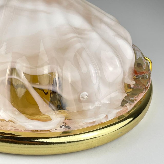 Vintage Murano Ceiling Lamp by La Murrina, Italy, 1980s For Sale - Image 7 of 17