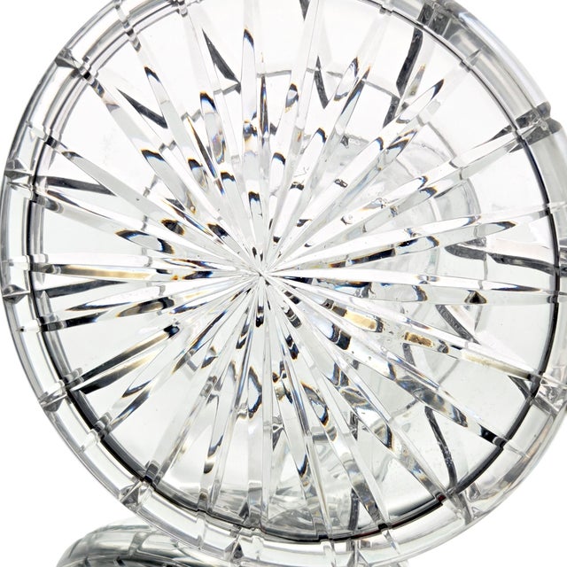 Late 20th Century Atlantis Viana Lead Crystal Ships Decanter With Stopper For Sale - Image 11 of 11