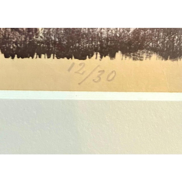 Jacob Steinhardt, Jewish Rabbi Looking Heavenward German Expressionist Woodcut Israeli "Psalm", c. 1950 For Sale - Image 4 of 5