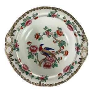 Early 20th Century F. Winkle & Co. Wieldon Ware Pheasant Bowl