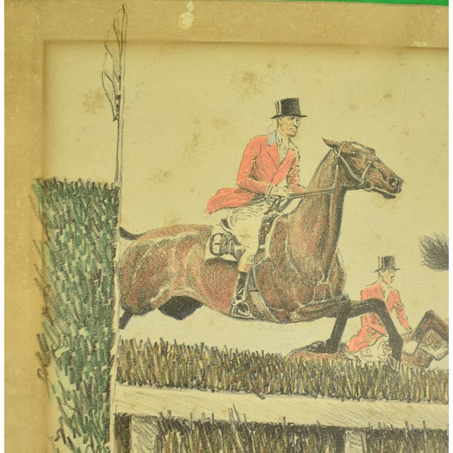 Mid 20th Century Paul Brown the First Fence Pink Coat Cup For Sale - Image 4 of 7