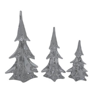 2000 - 2009 Crystal Glass Trees From Clichy, France For Sale