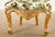 Wood Set of Eight Italian Giltwood Faux Bois Dining Chairs For Sale - Image 7 of 12