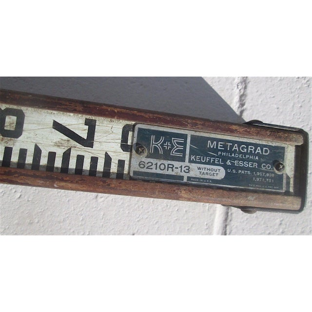 American Antique Surveyor's Stick For Sale - Image 3 of 6