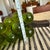 Large 13.5” Mid Century Vintage Avocado Green Lucite Grape Cluster on Driftwood For Sale - Image 4 of 7
