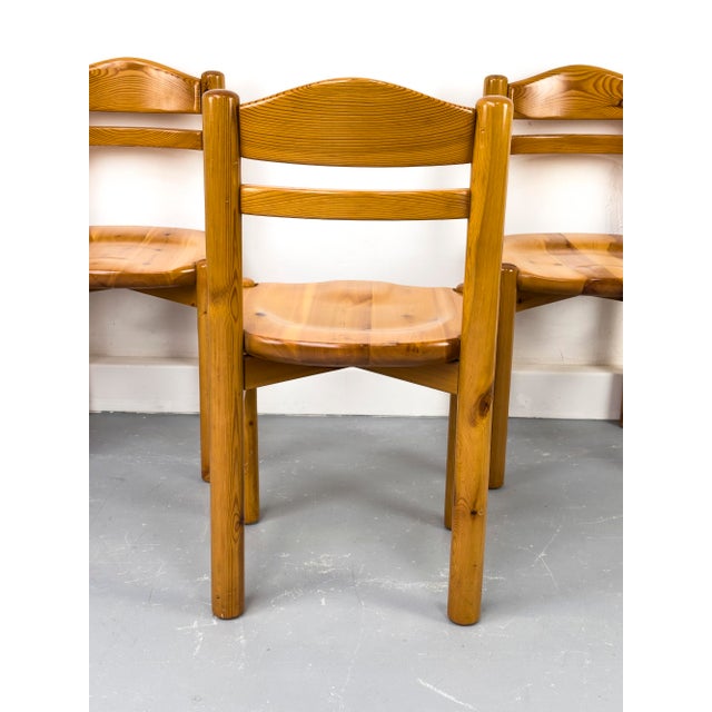 Pine Dining Chairs in the style of Rainer Daumiller, 1970s, Set of 6 For Sale - Image 17 of 18