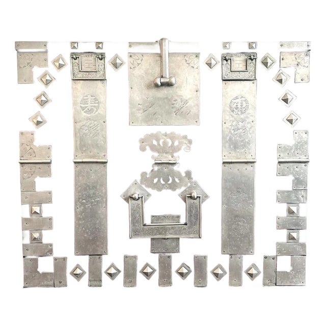 19th Century Korean Wedding Bandaji Chest Pyongyang Joseon Dynasty For Sale