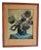 Norbert Louis, Vase with Sunflowers, 1949, Original Oil on Cardboard, Framed For Sale