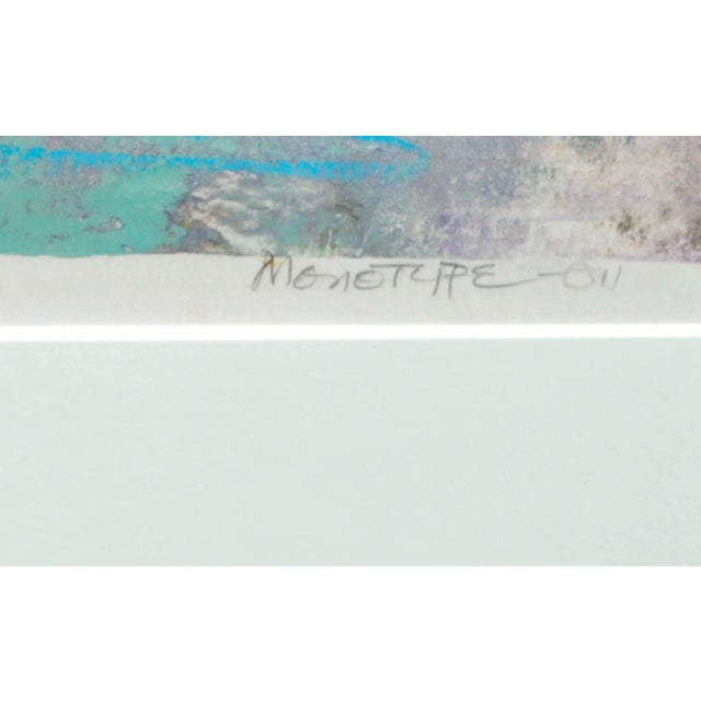 "Moving Still Life " Abstracted Still-Life Monotype by Anita Benarde For Sale In Monterey, CA - Image 6 of 7
