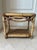 Gabriella Crespi Vintage French Rattan and Cane Small Table For Sale - Image 4 of 16