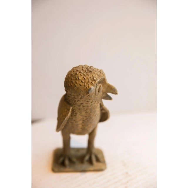 Late 20th Century Vintage African Owl Sculpture For Sale - Image 5 of 8