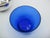 1950s 1950s Vintage Mid-Century Modern Birds Sterling Silver Mayonnaise Bowl With Cobalt Color Glass Liner Bowl For Sale - Image 5 of 10