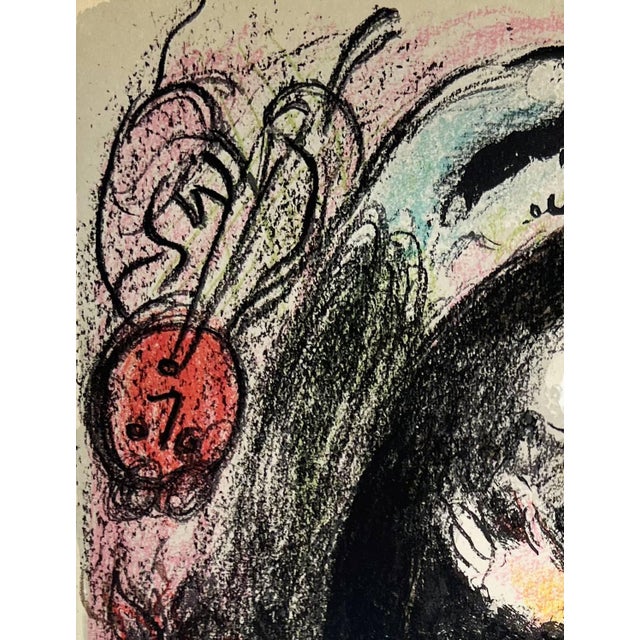Marc Chagall, Inspiration, 1960, Lithograph For Sale - Image 4 of 6