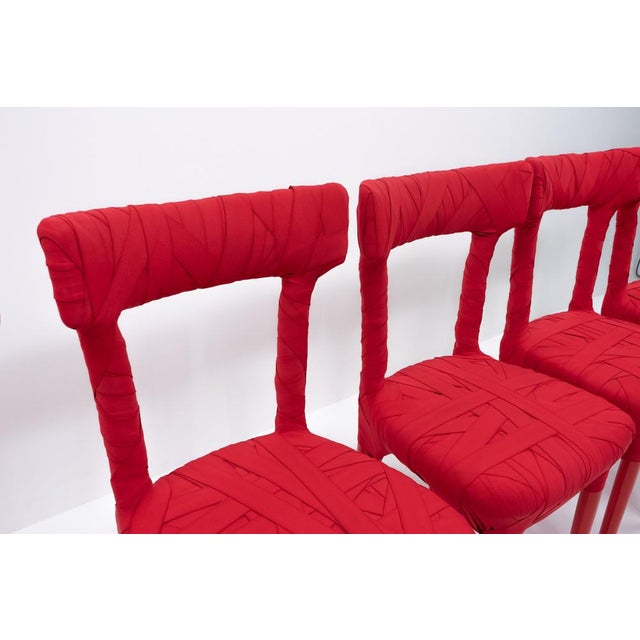 Mummy Chairs by Peter Traag, 2007, Set of 6 For Sale - Image 12 of 17