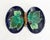 Blue Antique 19th C George Jones & Sons English Majolica Divided Serving Dish For Sale - Image 8 of 8