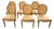 Vintage Harris Marcus Italian Louis XVI Style Dining Chairs Set of 6 For Sale