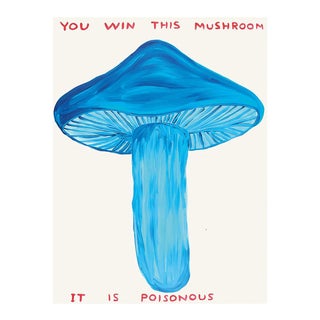 Contemporary David Shrigley 'You Win This Mushroom' Print, 2020 For Sale