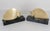 Art Deco Polished Brass and Marble LongHorn Bull Bookends For Sale - Image 14 of 15