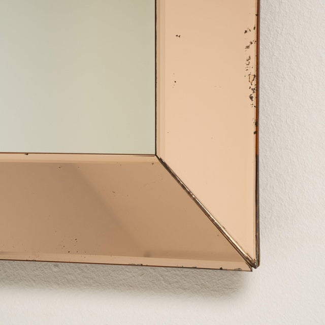 19th Century 19th Century France Gold Wood Mirror For Sale - Image 5 of 8