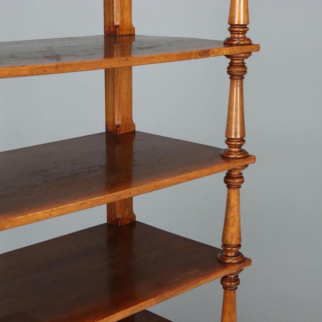 Late 19th Century Walnut Étagère, Italy For Sale - Image 5 of 8