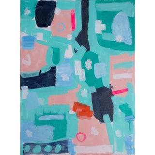 Abstract Painting "Clementine" by Susie Kate For Sale