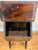 Antique Primitive Sewing Cabinet – Slant-Lid Yarn & Thread Box on Stand For Sale In Los Angeles - Image 6 of 12