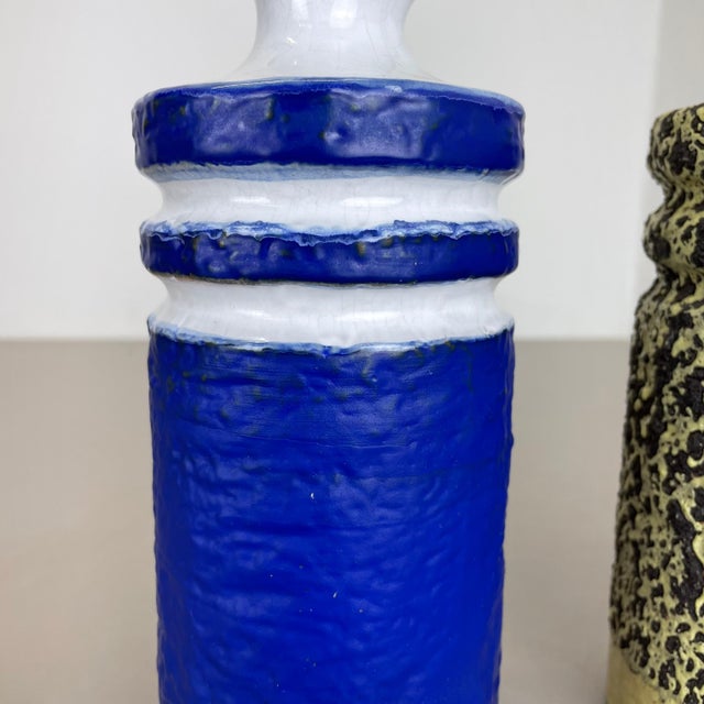 Fat Lava Ceramic Pottery Vase from Veb Haldensleben, GDR Germany, 1970s For Sale - Image 6 of 18