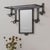 1930s French Art Deco Iron Wall Rack With Mirror For Sale - Image 12 of 12
