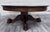 Antique Victorian 44” Round Quarter Sawn Tiger Oak Coffee Table Cocktail Table For Sale In Kansas City - Image 6 of 14