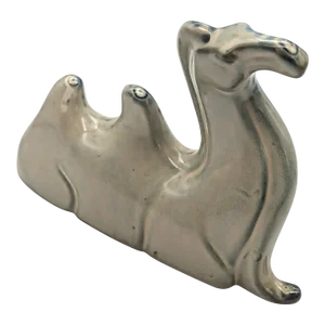 1980s Chinese Ceramic Ink / Paint Brush Holder