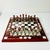 Frank Lloyd Wright 1950s Vintage Frank Lloyd Wright Arts & Crafts Boho Chic Stained Glass Chess Set - Set of 33, Atrributed For Sale - Image 4 of 18