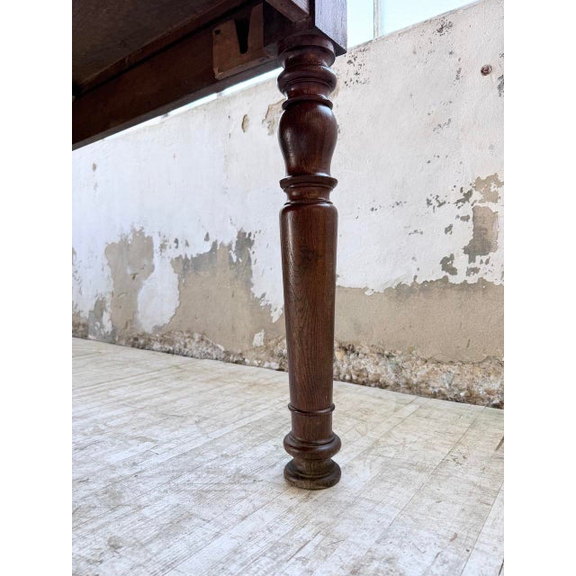 Drapers Style Table in Oak, 1900s For Sale - Image 16 of 18
