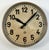 Metal Large Brown Industrial Factory Wall Clock from Chronotechna, 1950s For Sale - Image 7 of 18