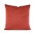 Red Brunschwig and Fils La Panthere Velvet in Red Pillow Cover For Sale - Image 8 of 8