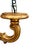 2010s Panache Regency Gold Leaf Chandelier For Sale - Image 5 of 5