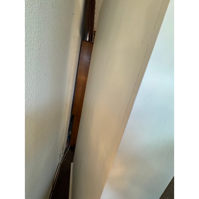 White Contemporary Bookshelf With Drawer, White For Sale - Image 8 of 12