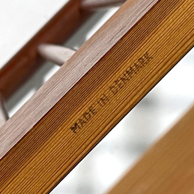 Wood Early 20th Century Danish Teak Headboard For Sale - Image 7 of 9