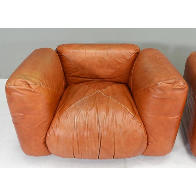 Model Marius & Marius Lounge Armchairs from Mario Marenco, Italy, 1970s, Set of 2 For Sale - Image 11 of 18