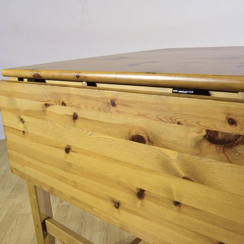 Brown Swedish Extendable Dining Table For Sale - Image 8 of 18