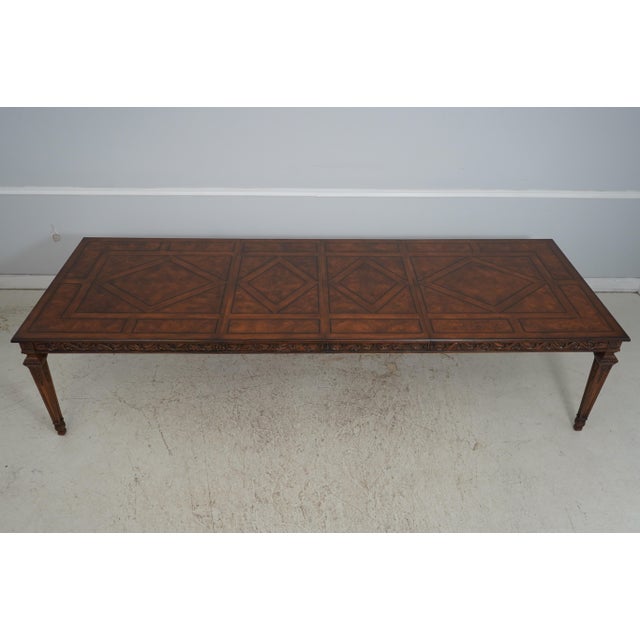 Henredon French Louis XVI Walnut Dining Room Table For Sale - Image 17 of 18