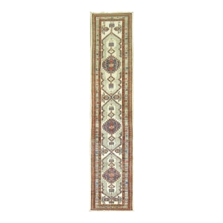 Long Tribal Persian Antique Serab Runner - 2'11" x 15'7" For Sale