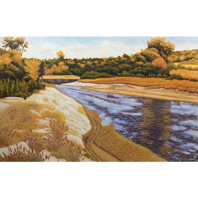 "The Little Sioux" by Gordon Mortensen Hand Signed, Titled, Date and Numbered by the artist Limited Edition Woodcut Art...