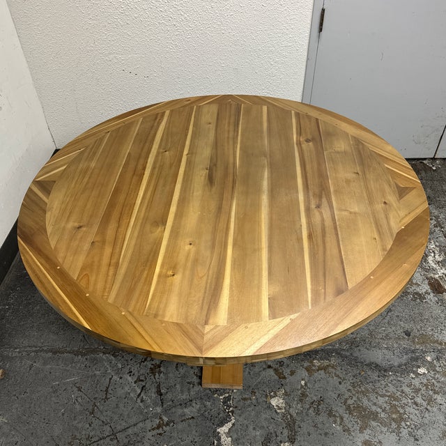 Restoration Hardware 17th C. Monastery Round Dining Table Chairish