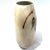 Mid-Century Modern MCM Studio Pottery Oval Porcelain Vase - Signed Vontury For Sale - Image 3 of 12