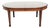 Adams Style Carved Mahogany Dining Table With Three Leaves For Sale